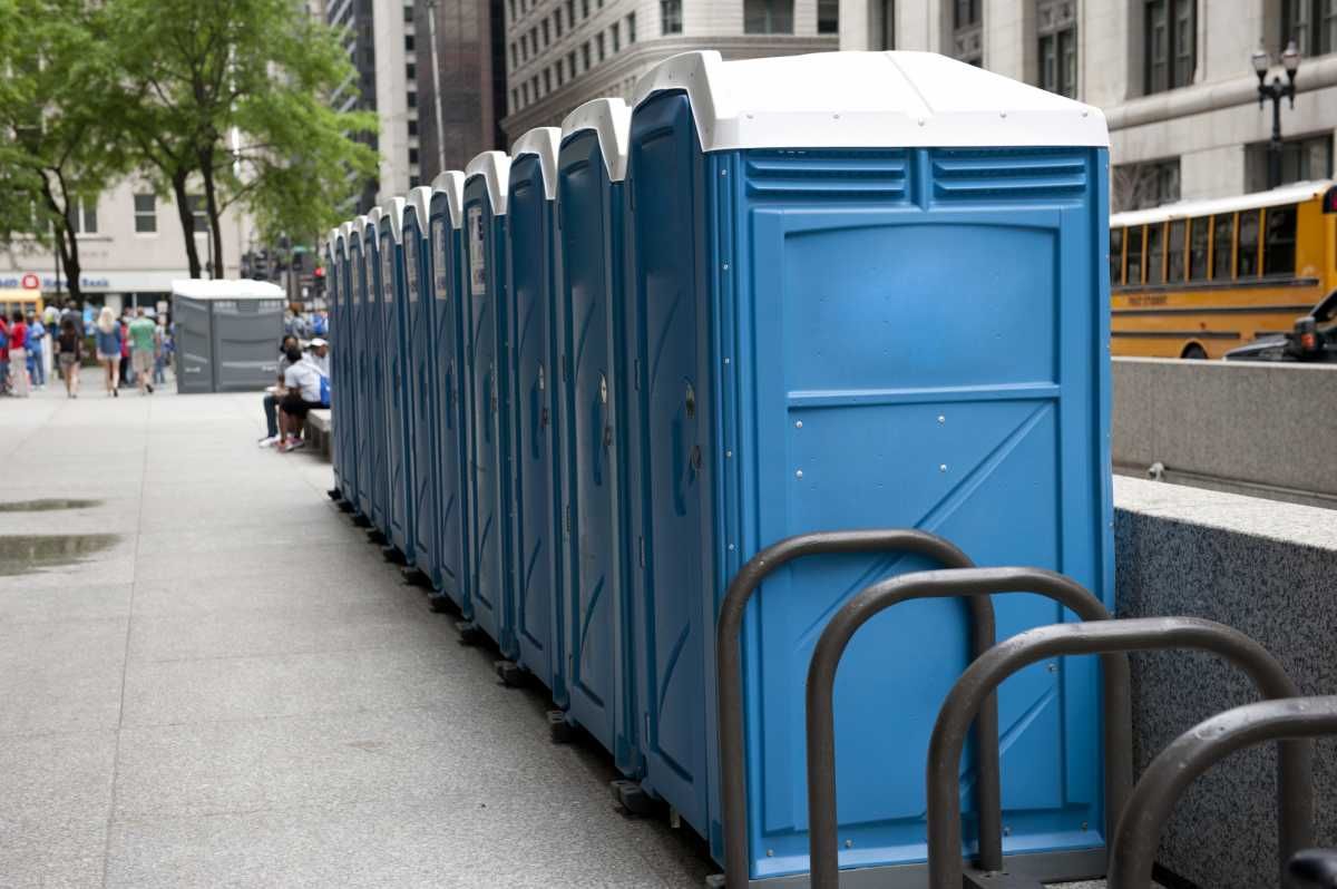 portable restrooms